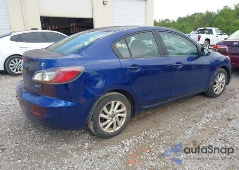 2013 Mazda Mazda3 I Touring z USA, uszkodzony, nr VIN JM1BL1V74D1767295